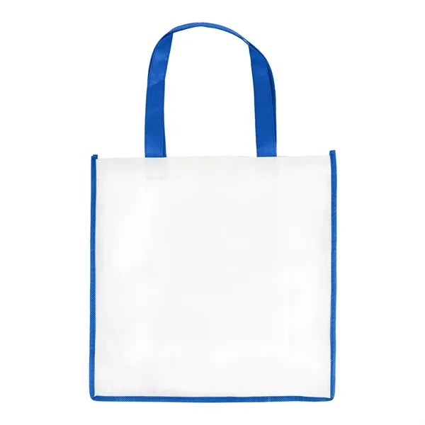 Laminated Non-woven Display Tote Bag(13" X 13" X 5" )