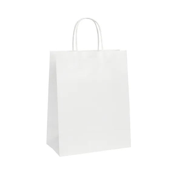 Kraft Paper Shopper Bag with Twisted Handles