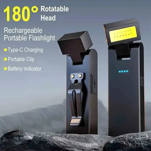 Multi-Functional Mini Emergency Flashlight