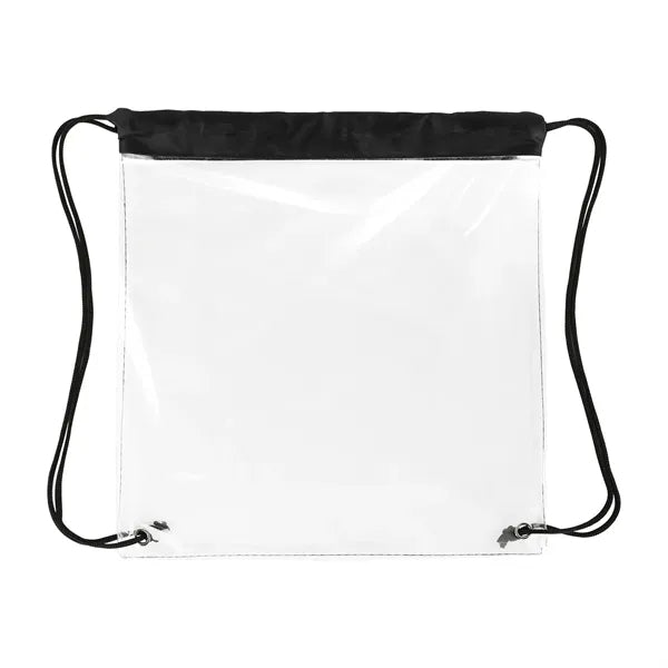Clear Stadium Drawstring Cinch Pack