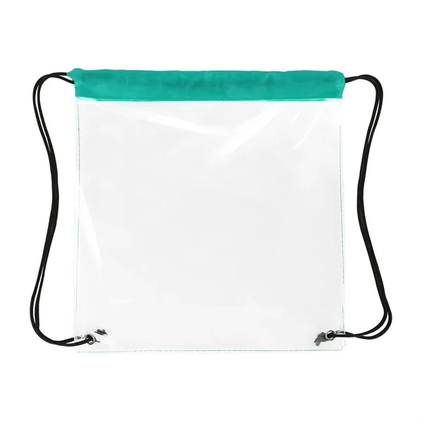 Clear Stadium Drawstring Cinch Pack