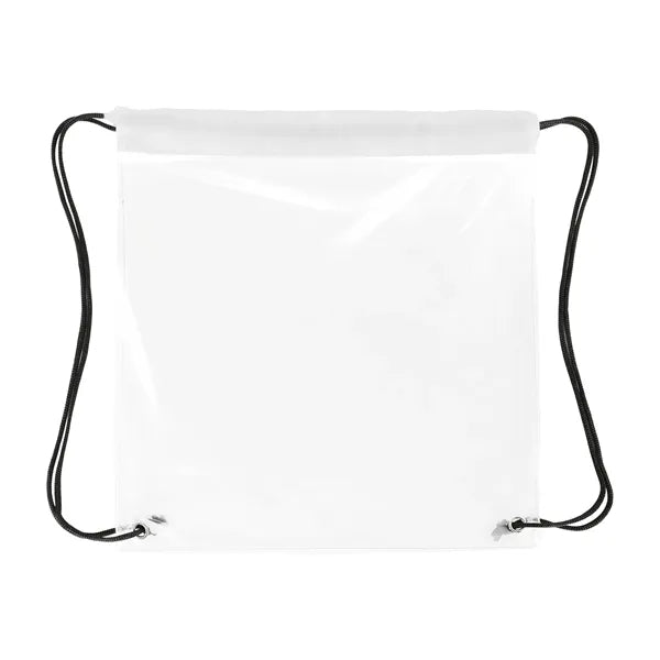 Clear Stadium Drawstring Cinch Pack