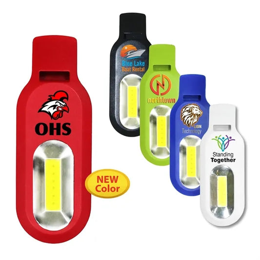 Whistle/COB Light Lanyard, Full Color Digital