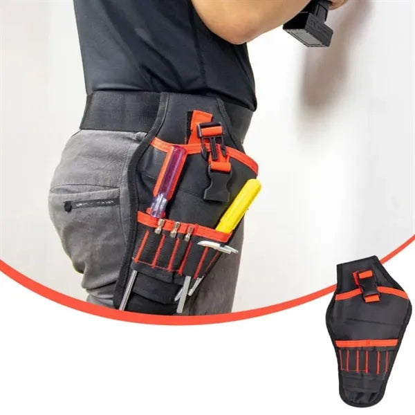 Heavy-Duty Oxford Cloth Electrician Tool Pouch w/ Belt Loop