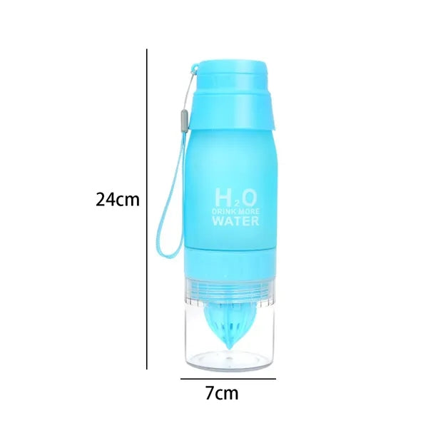 22oz. Frosted Lemon Water Bottle