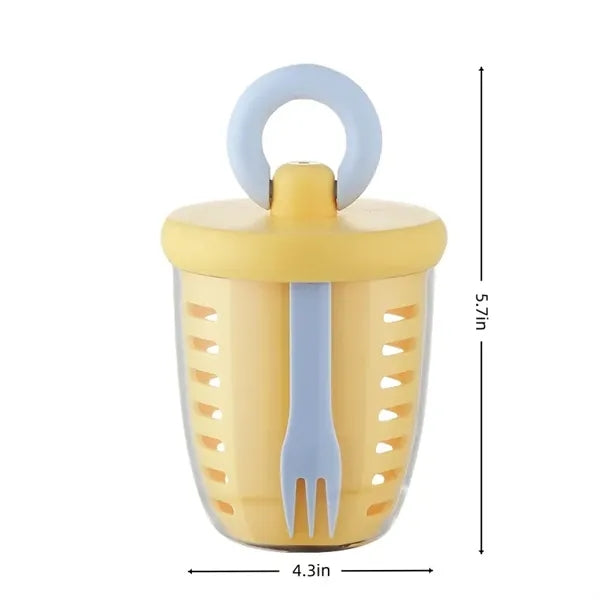 Oz Fruit Salad Storage Cup With Lids and Fork