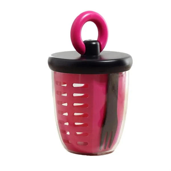 Oz Fruit Salad Storage Cup With Lids and Fork