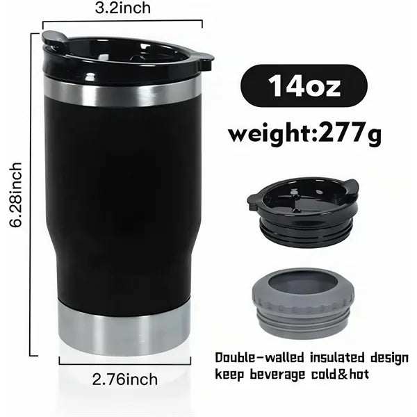 Oz 4 in 1 Stainless Steel Bottle Insulator Can Cooler