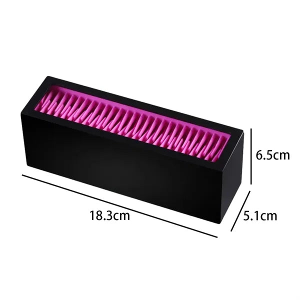 Creative ABS & TPR Silicone Bristle Desktop Organizer Holder