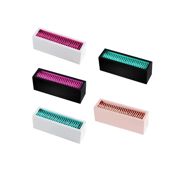 Creative ABS & TPR Silicone Bristle Desktop Organizer Holder