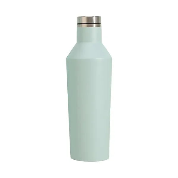 18oz Diamond-Shaped Insulated Stainless Steel Sports Bottle