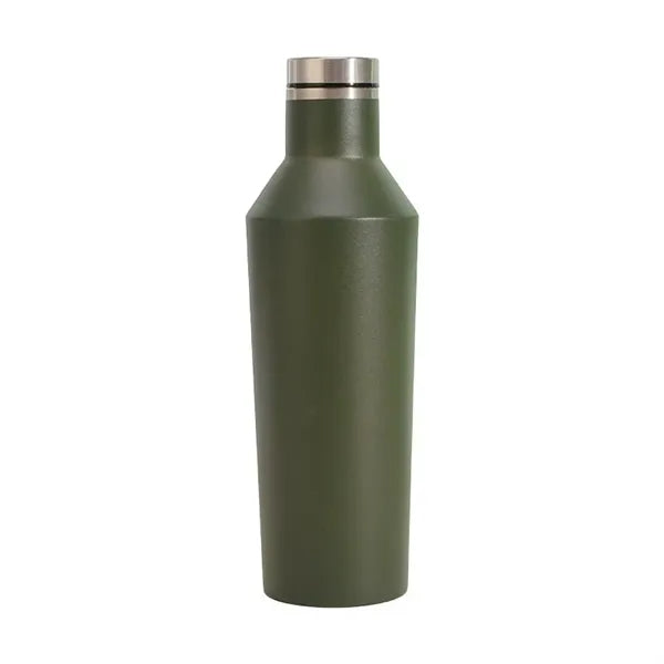 18oz Diamond-Shaped Insulated Stainless Steel Sports Bottle