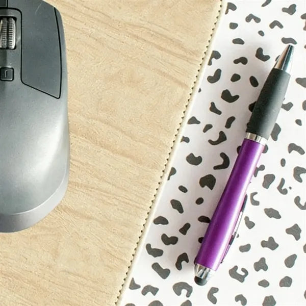 Plastic Stylus Gel Pen With Grip