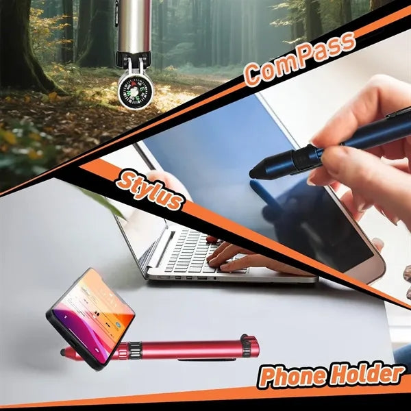 Compass Multifunctional LED Ballpoint Pen