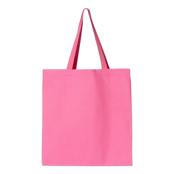 Same Day Custom Logo Tote Bag Q Tees Q800 Canvas