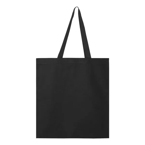 Same Day Custom Logo Tote Bag Q Tees Q800 Canvas