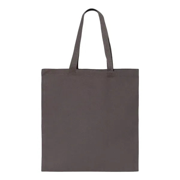 Same Day Custom Logo Tote Bag Q Tees Q800 Canvas