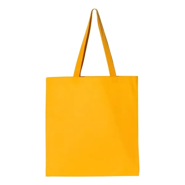 Same Day Custom Logo Tote Bag Q Tees Q800 Canvas