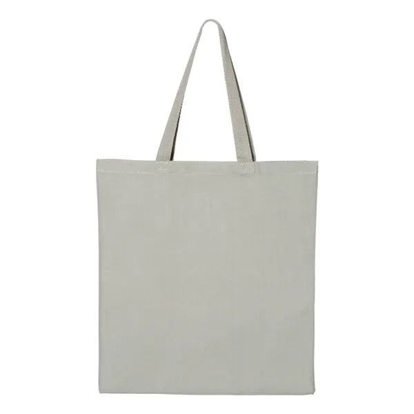 Same Day Custom Logo Tote Bag Q Tees Q800 Canvas