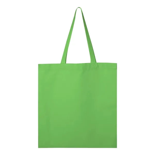 Same Day Custom Logo Tote Bag Q Tees Q800 Canvas