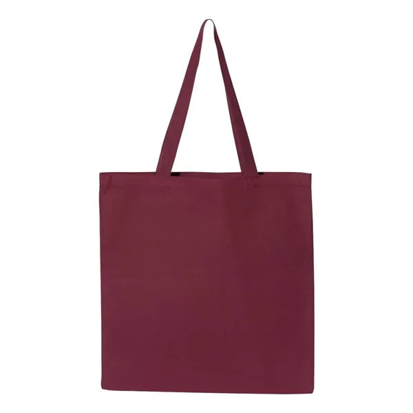 Same Day Custom Logo Tote Bag Q Tees Q800 Canvas