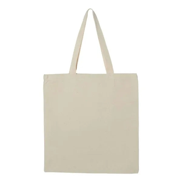 Same Day Custom Logo Tote Bag Q Tees Q800 Canvas