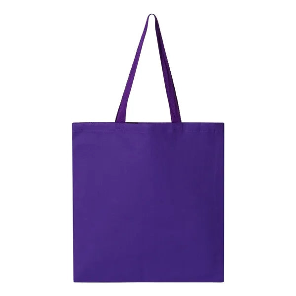 Same Day Custom Logo Tote Bag Q Tees Q800 Canvas