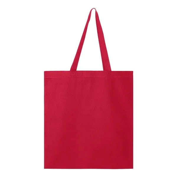 Same Day Custom Logo Tote Bag Q Tees Q800 Canvas