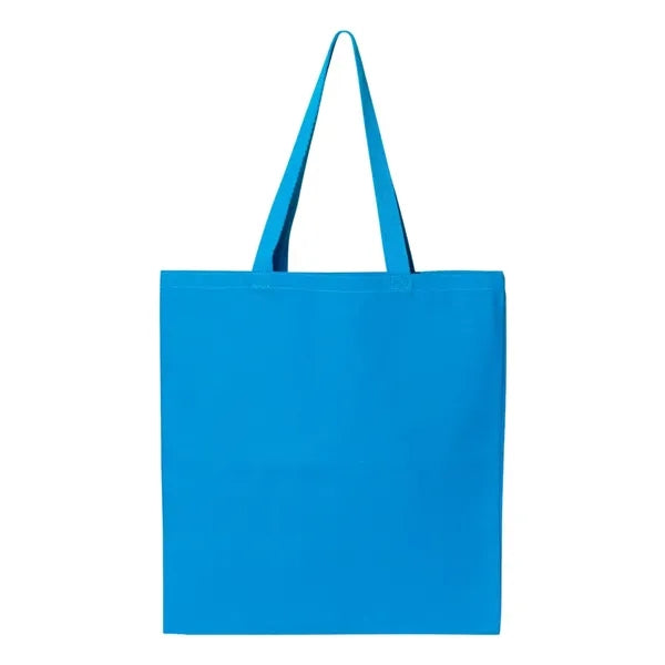 Same Day Custom Logo Tote Bag Q Tees Q800 Canvas