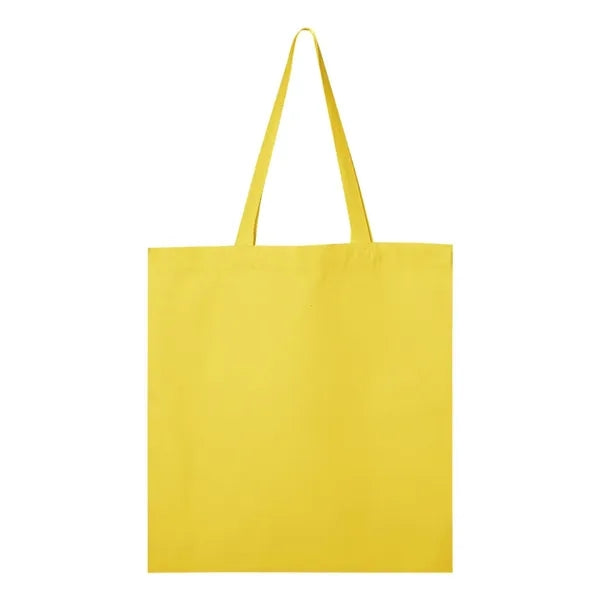 Same Day Custom Logo Tote Bag Q Tees Q800 Canvas