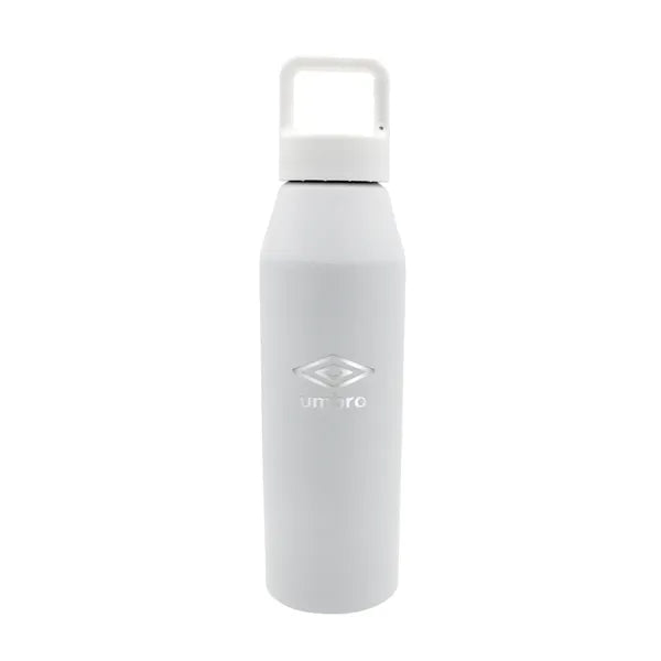 25 oz. Recycled Aluminum Bottle with Carabiner Lid, Laser En