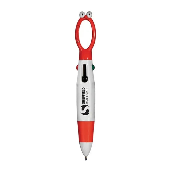 Googly-Eyed 4-Color Pen