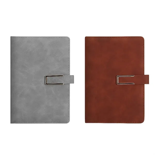 A5 Business Leather Buckle Notebook