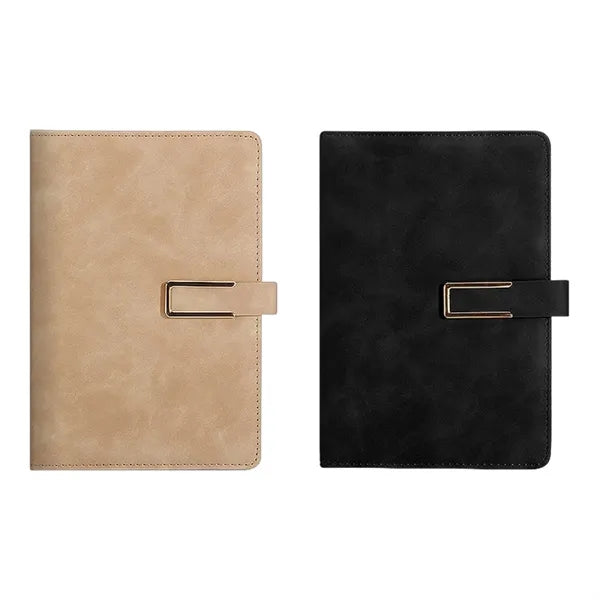 A5 Business Leather Buckle Notebook