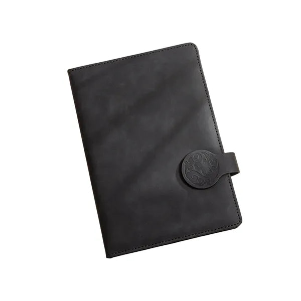 A6 Business Leather Buckle Notebook