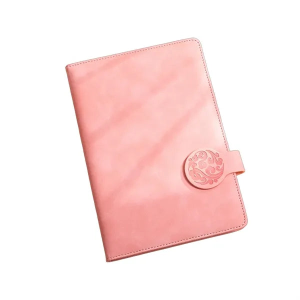 A6 Business Leather Buckle Notebook