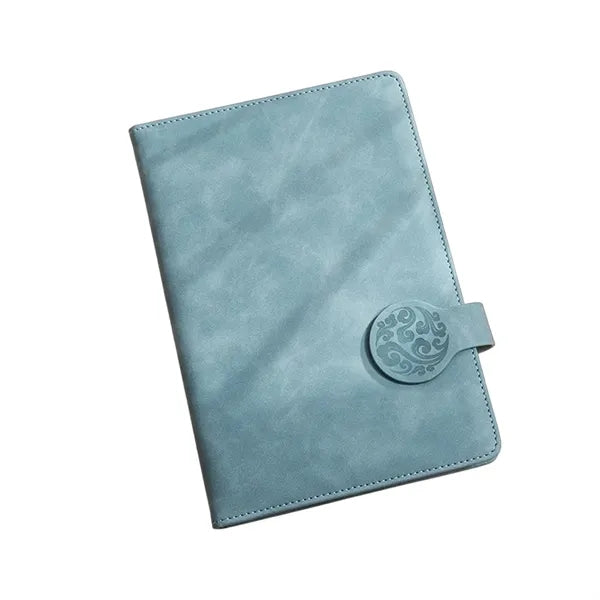 A6 Business Leather Buckle Notebook