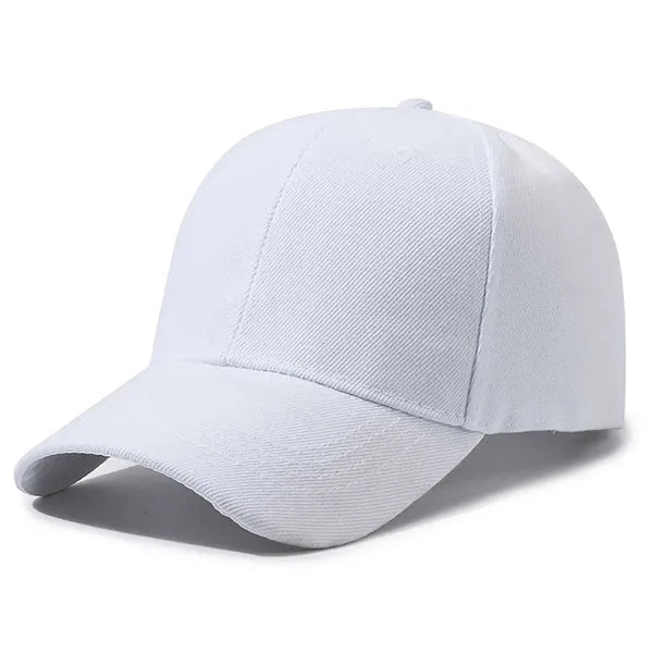 Unisex Adjustable Baseball Cap with Hard Top - Casual Outdoo