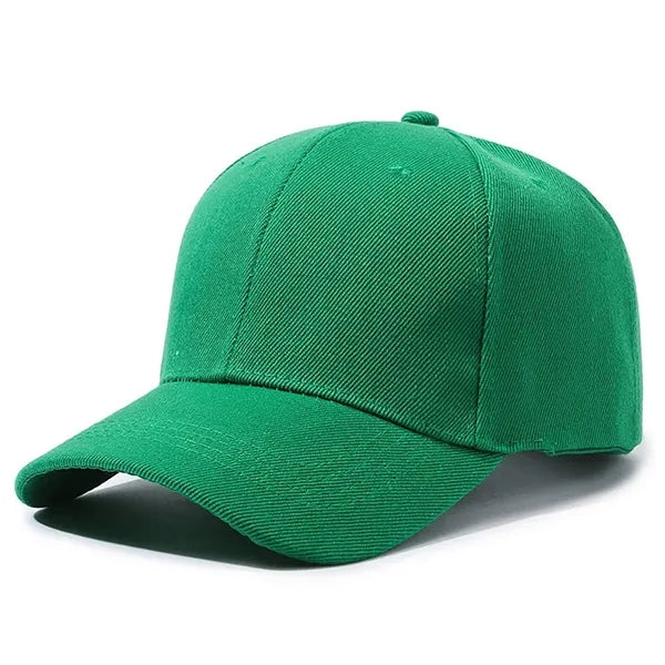 Unisex Adjustable Baseball Cap with Hard Top - Casual Outdoo