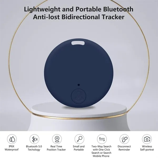 Bluetooth Round Smart Tracker Anti-Lost Locator Device
