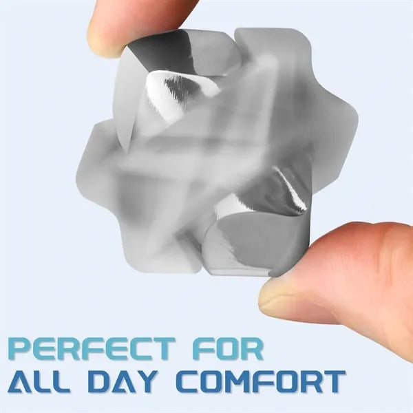 Infinity Cube Fidget Spinner 2-in-1 Metal Desk Toy EDC Tool
