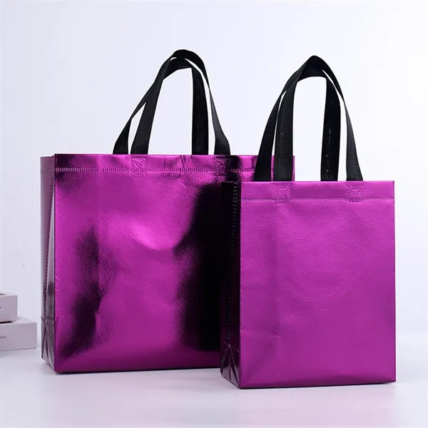 Logo Aluminum Foil Non-Woven Tote Bag