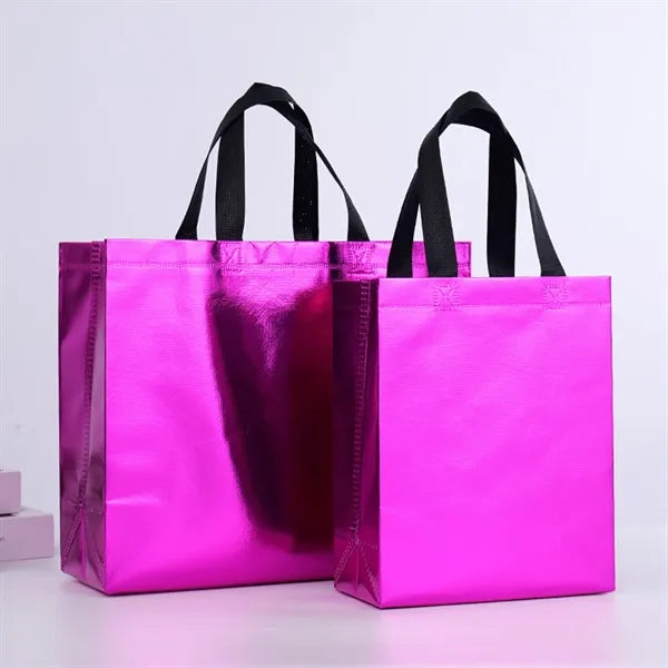 Logo Aluminum Foil Non-Woven Tote Bag