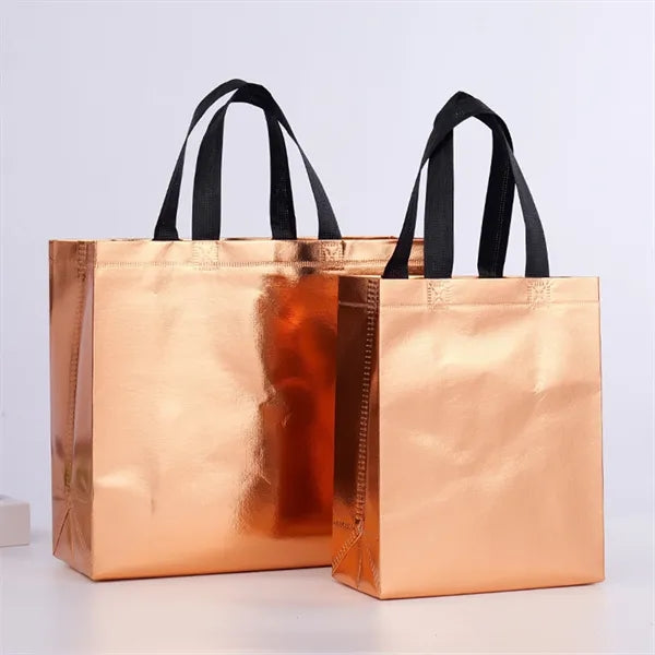 Logo Aluminum Foil Non-Woven Tote Bag