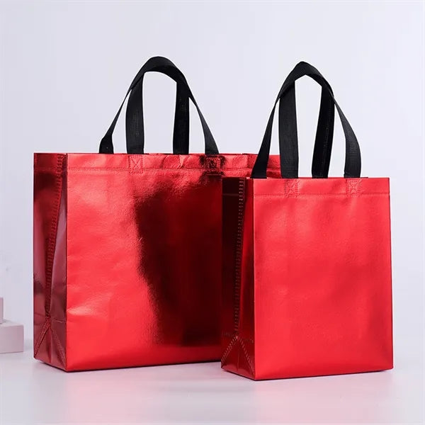 Logo Aluminum Foil Non-Woven Tote Bag