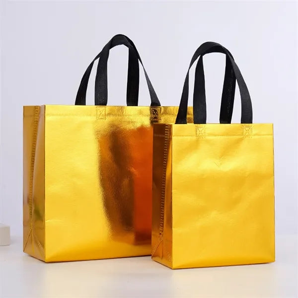 Logo Aluminum Foil Non-Woven Tote Bag