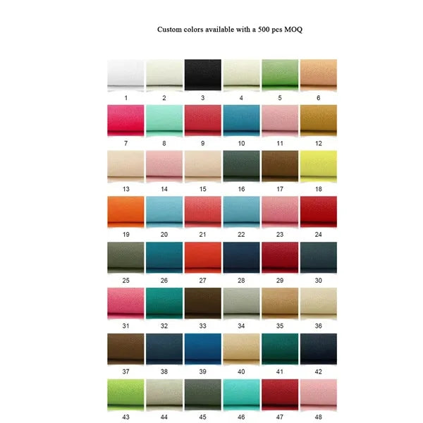 Logo Drawstring Cotton Bag