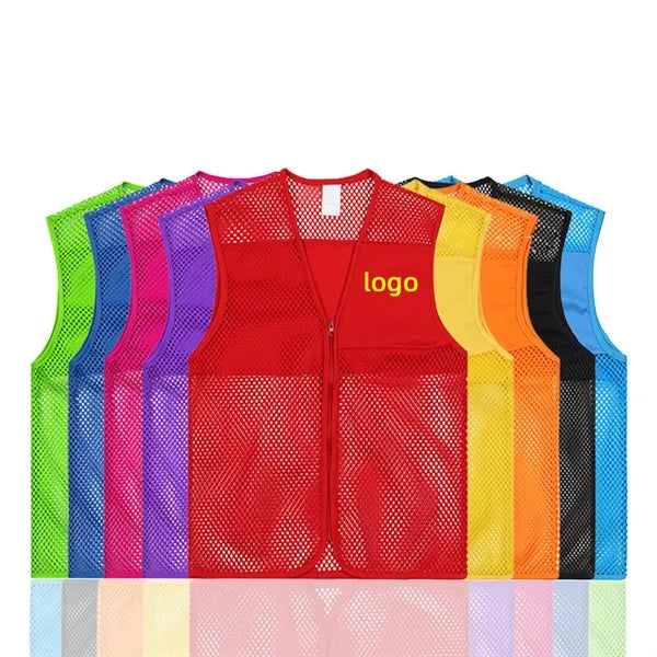 Logo Fishnet Vest
