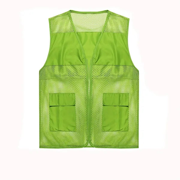 Logo Fishnet Vest