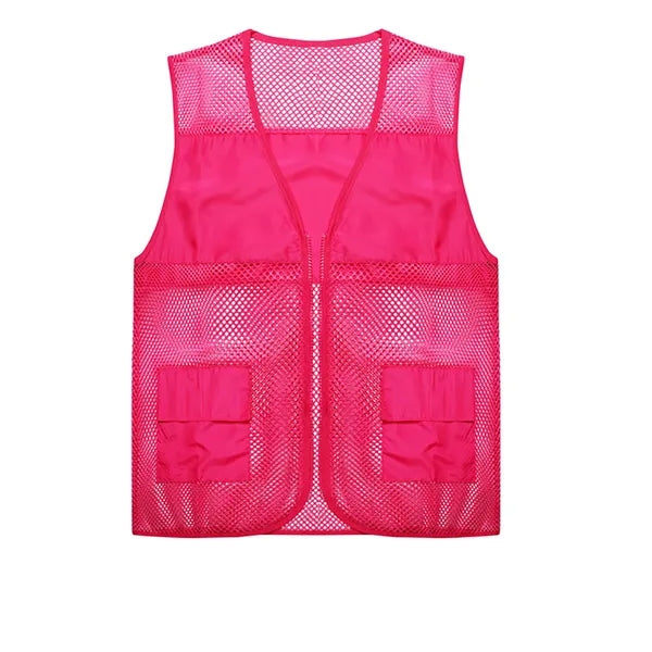Logo Fishnet Vest